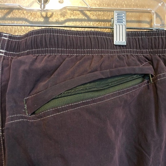 Speedo Vintage Purple Swim Trunks Size L - Picture 5 of 8